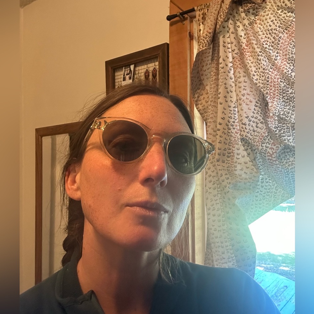 Crap eyewear clear frame sunglasses